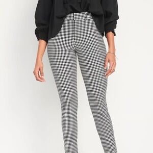 Old Navy Houndstooth black and white Pixie Pants